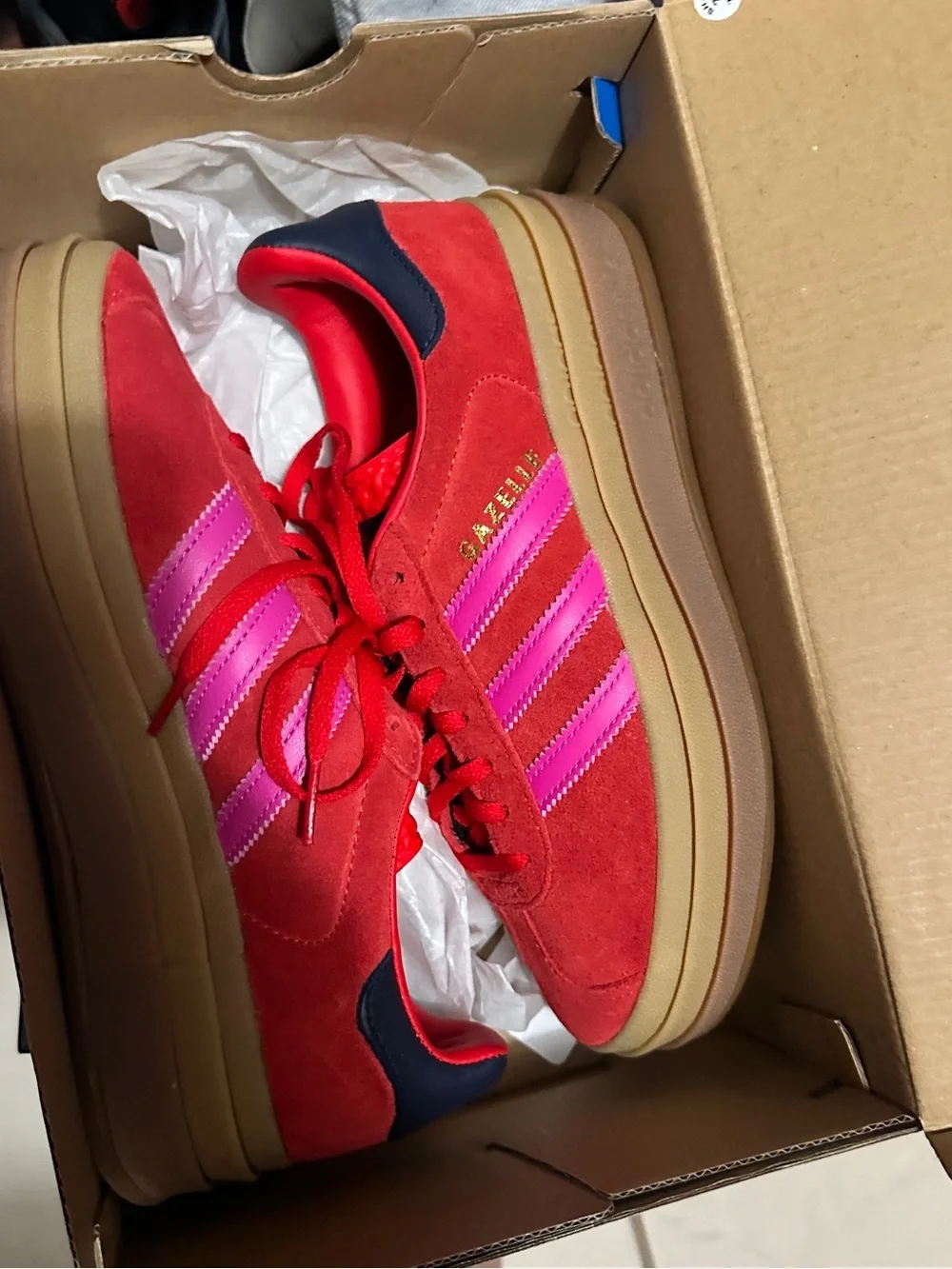 adidas bold red